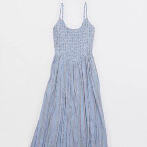 Aerie Blue Midi Dress - S